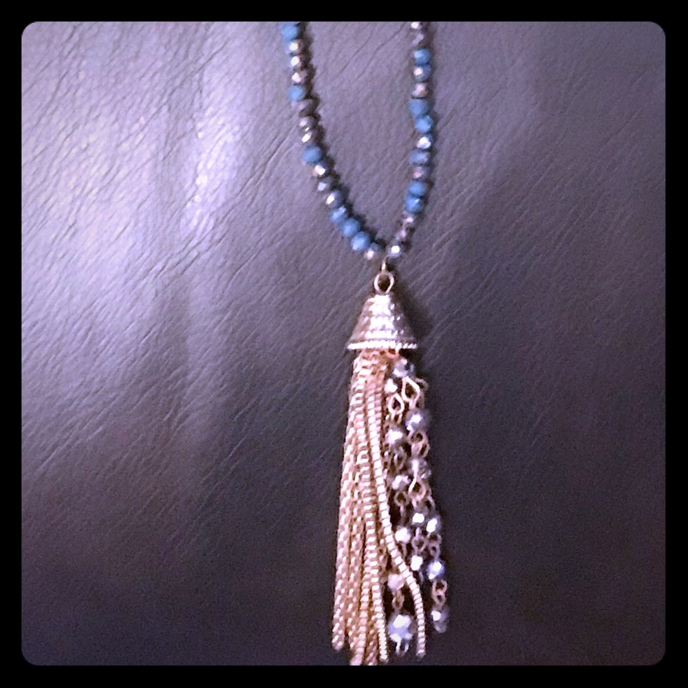 Beaded beauty with detailed gold accents